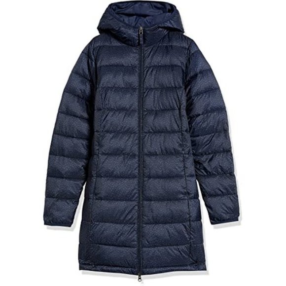 Jackets & Blazers - 𝅺women's Lightweight Water-Resistant Hooded Puffer Coat Navy/Black, Cheetah